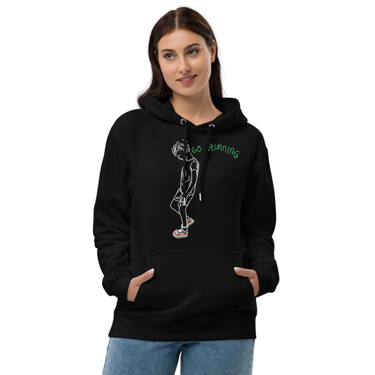 Go Running Premium eco hoodie